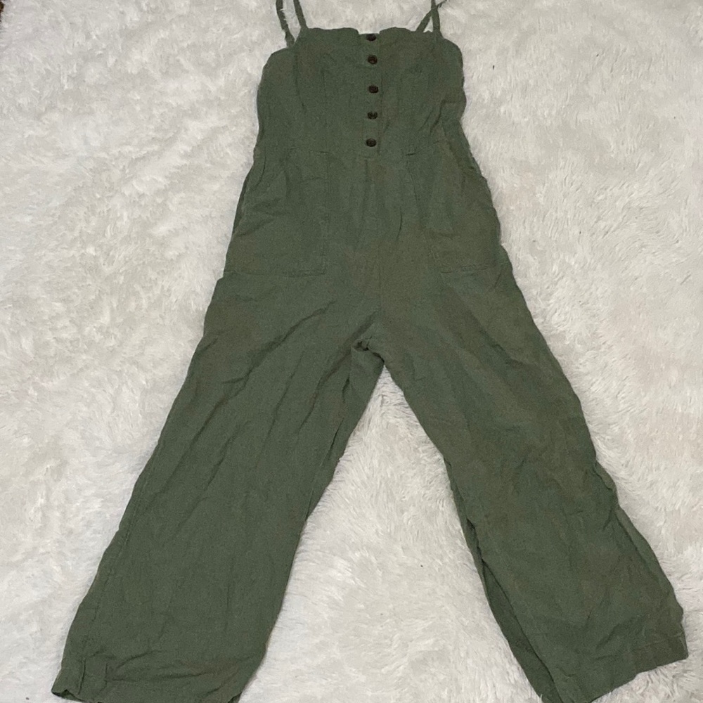 Old Navy - Olive Green Jumpsuit